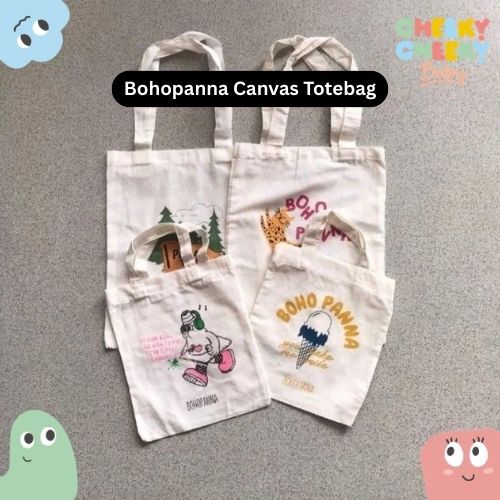 Bohopanna Canvas Bag / Totebag Bohopanna / Tas