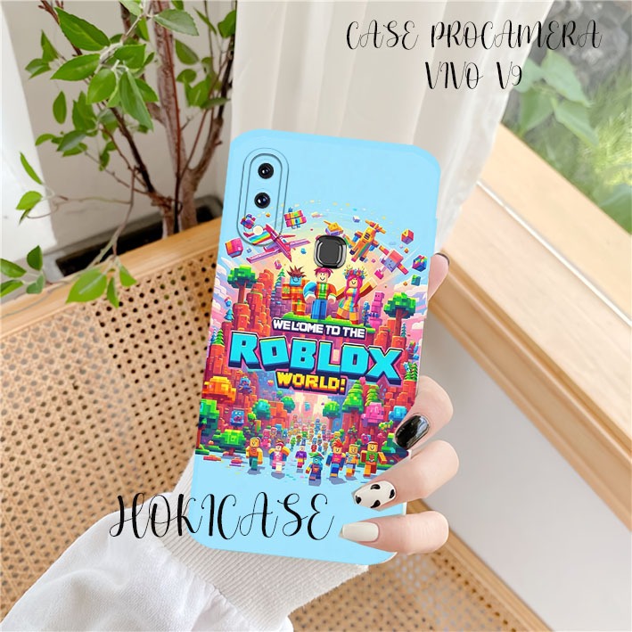 Silikon Vivo V9 V7 V7 Plus V5 V5 Plus Motif roblox Case Keren Kekinian Soft Case Lentur[HC10]