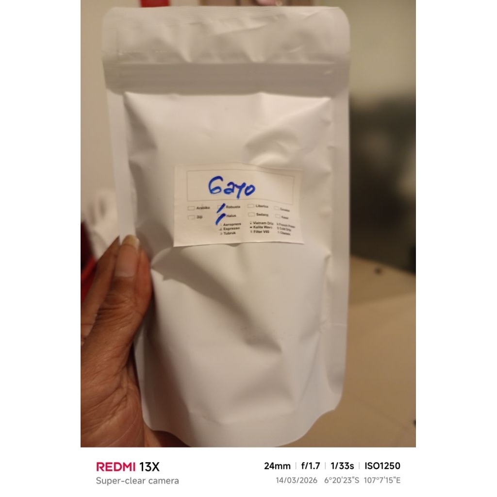 Kopi Bubuk Robusta Gayo Aceh