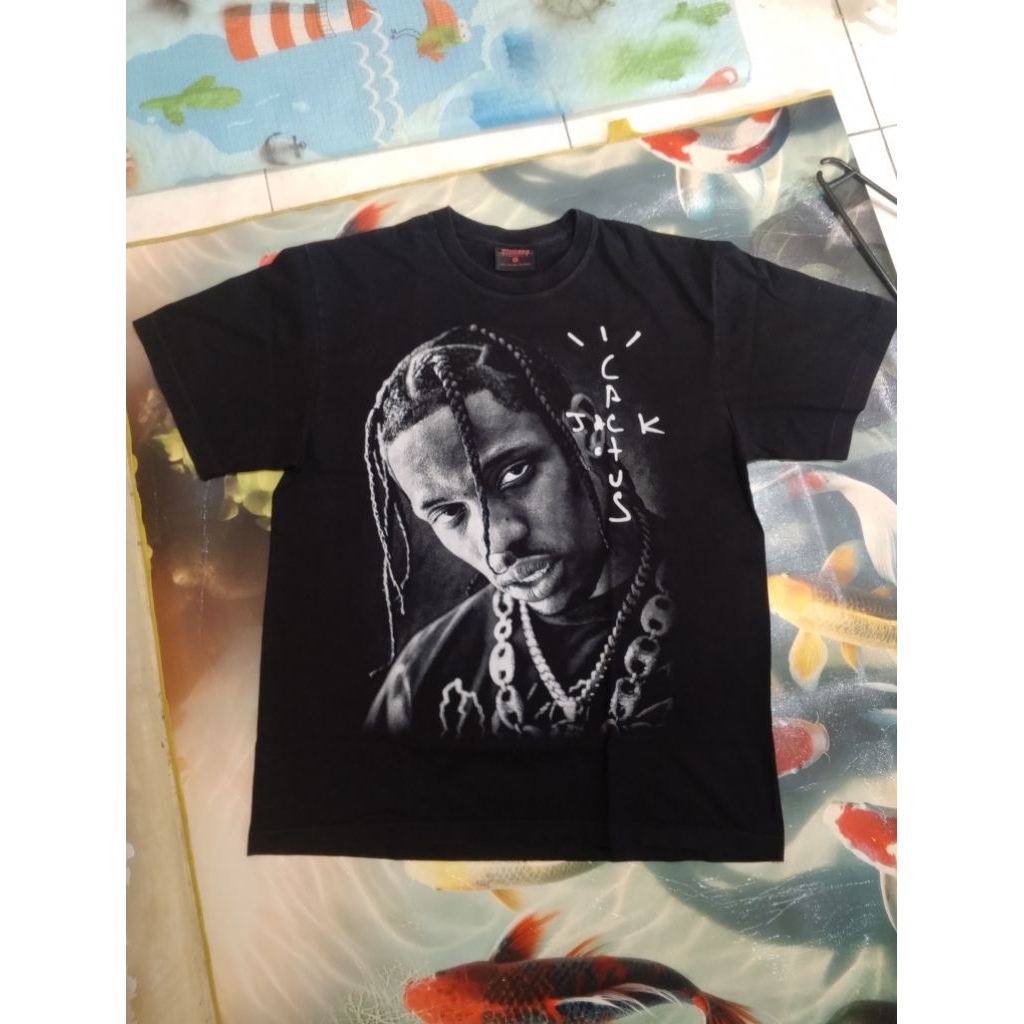 T-shirt Travis Scott x Nirvana Bootleg