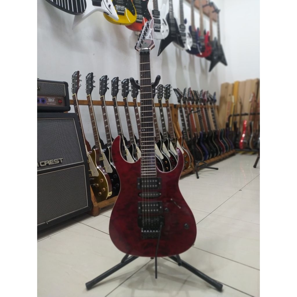 Gitar Elektrik Ibanez Premium Merah