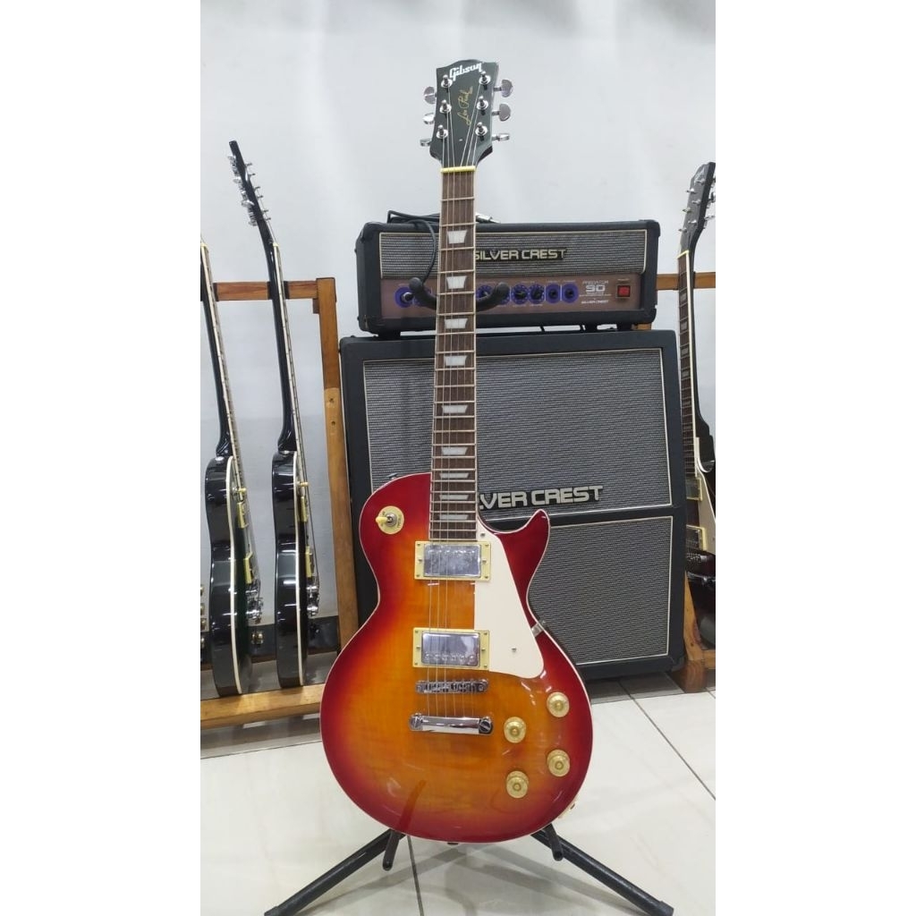 Gitar Elektrik Gibson Les Paul Cherry