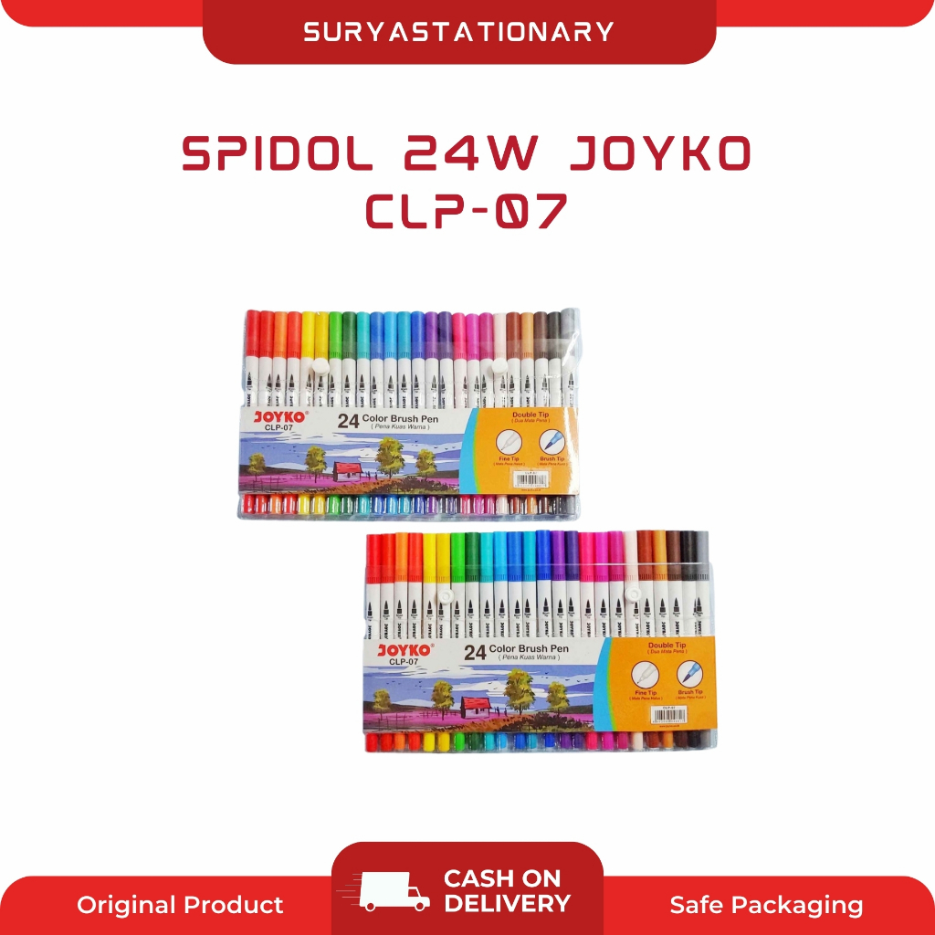 SPIDOL 24W JOYKO CLP-07 / SPIDOL 24 WARNA JOYKO / SPIDOL JOYKO CLP-07