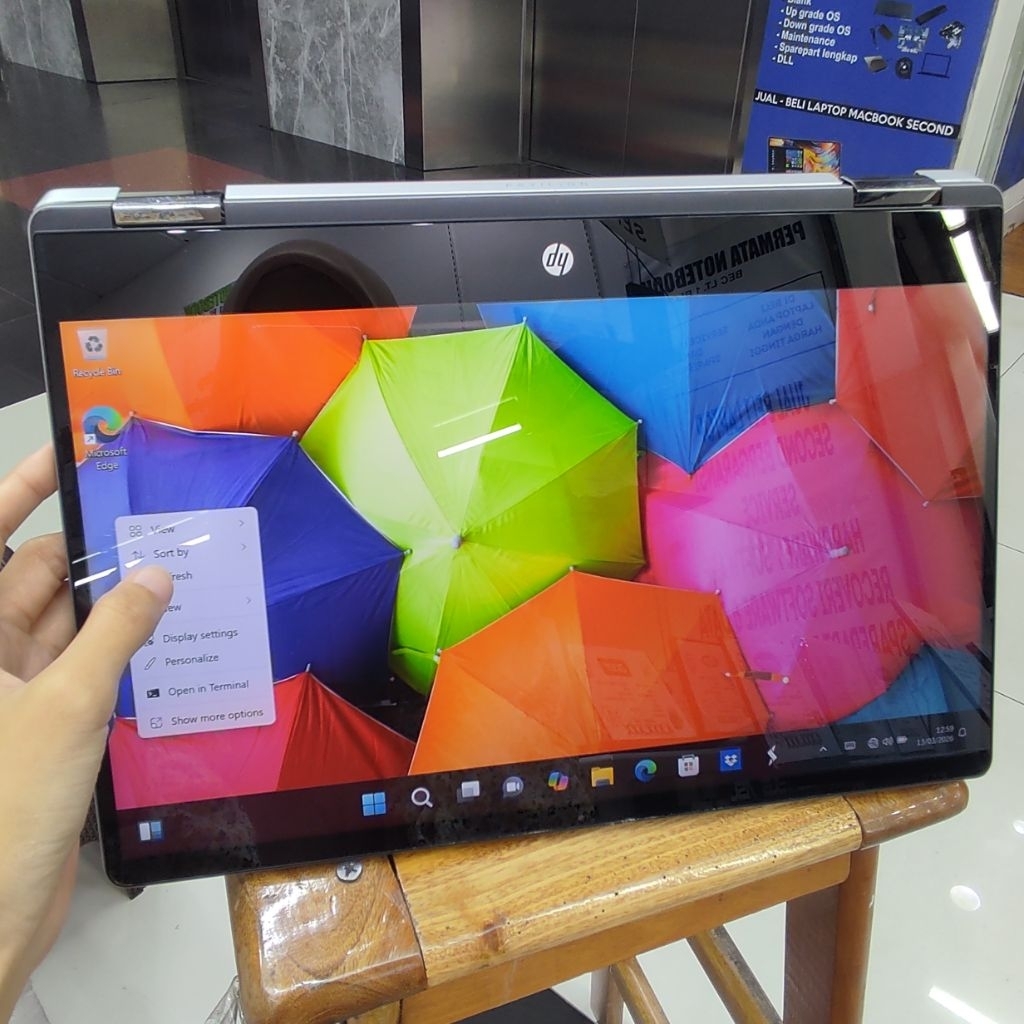 HP PAVILION X360 CONVERTIBLE 14-dh INTEL CORE i5-10210U RAM 8 GB SSD 512 GB NVIDIA GEFORCE MX130