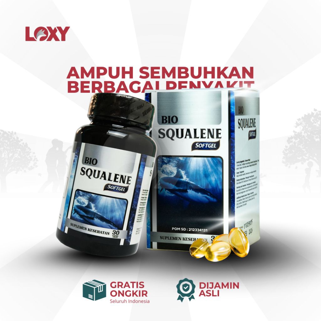 Bio Squalene Original 100% BPOM & Halal MUI