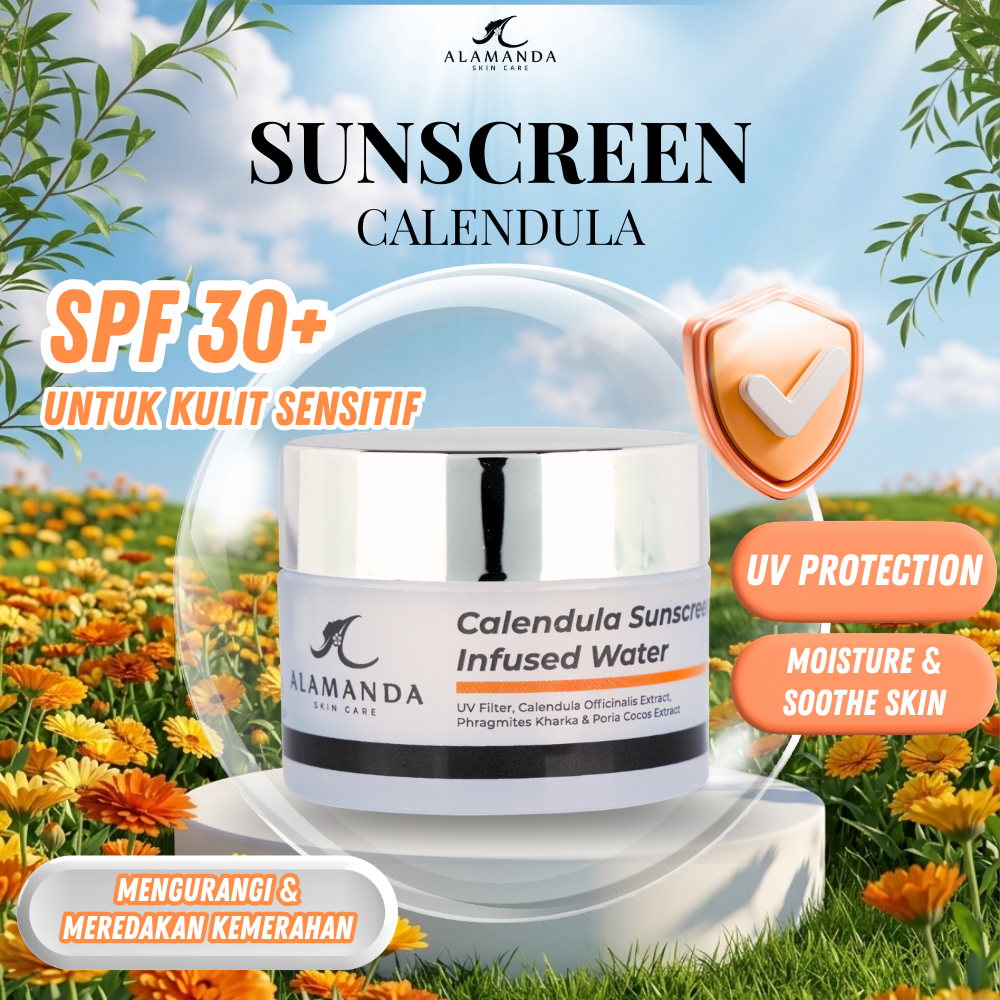 [ Calendula ] Sunscreen Infused Water Alamanda Skincare