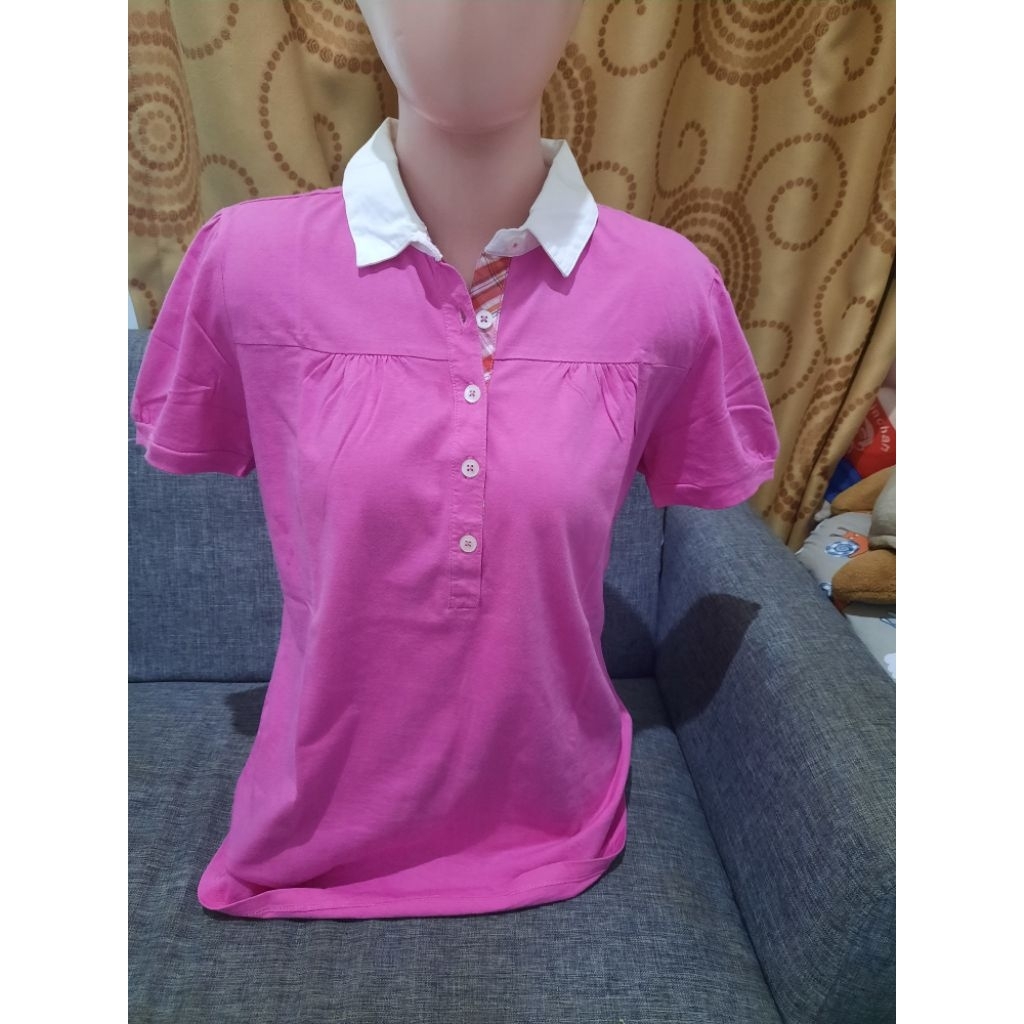 Kaos Polo Wanita (Priloved)