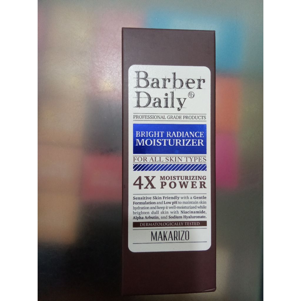 Barber Daily Bright Radiance Moisturizer