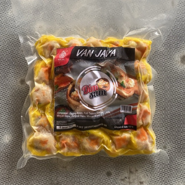 Van Java Dimsum Ayam Premium Isi 25