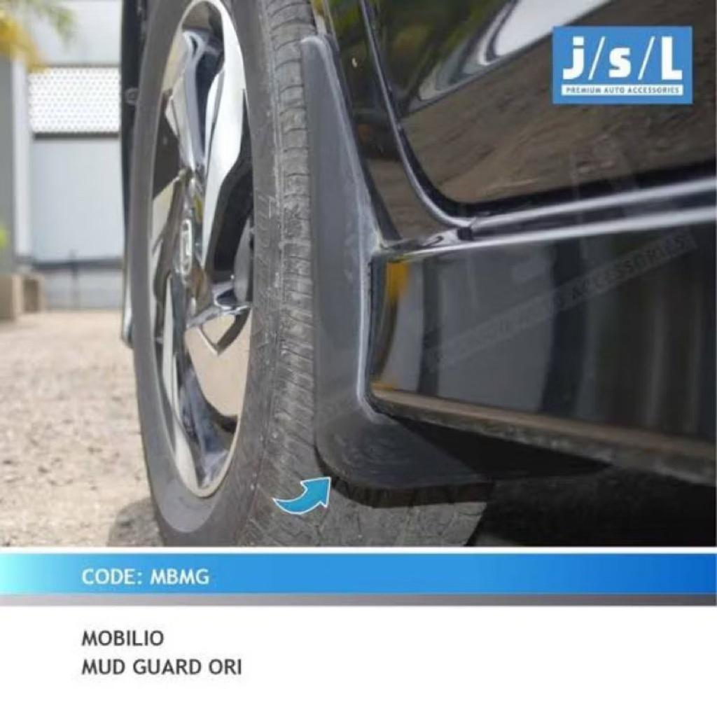 Mudguard HONDA MOBILIO / Karpet Lumpur HONDA MOBILIO / Mud Guard HONDA MOBILIO Original JSL 1 Set 4 