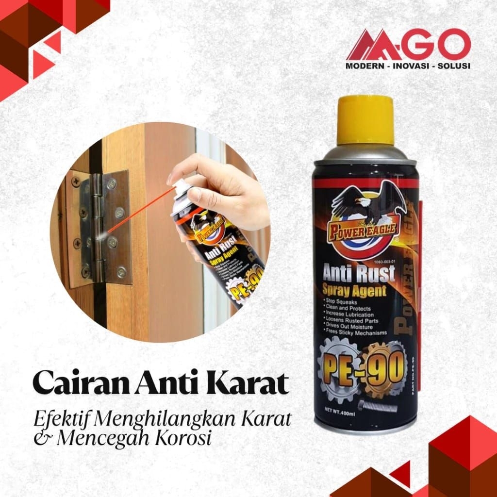 Cairan spray anti karat pembersih karat
