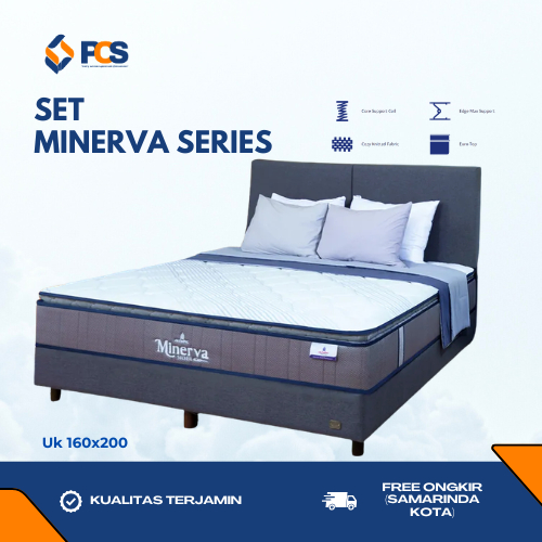 Set Spring Bed Olympic Series Minerva / Set Spring Bed Divan Sandaran / Spring Bed Olympic