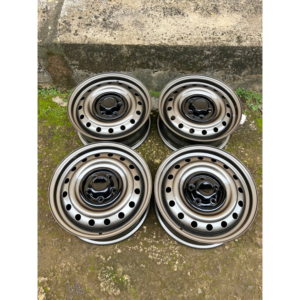 Velg Kaleng Ring 16 Pcd 5x114 Lebar 6 Incl Center Dop