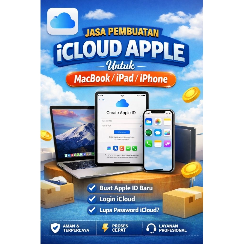Icloud Macbook/iPhone/iPad