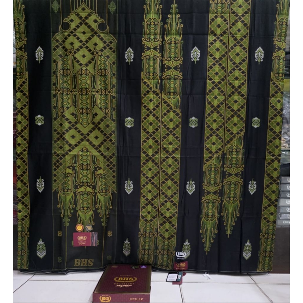 Sarung BHS Excellent JACQUARD Motif JGQ JGP JGO JGD JGF JGH JTB JGK JSK Mix GOLD
