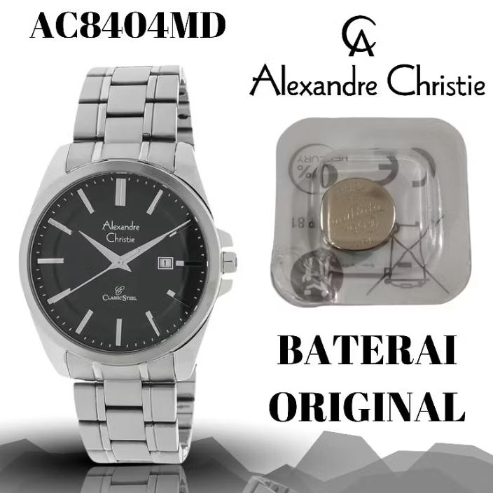 Baterai jam ALEXANDRE christie original AC8404MD