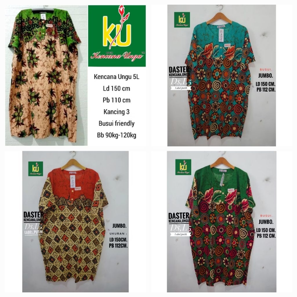 DASTER JUMBO 5 L KENCANA UNGU LD 140 - 145