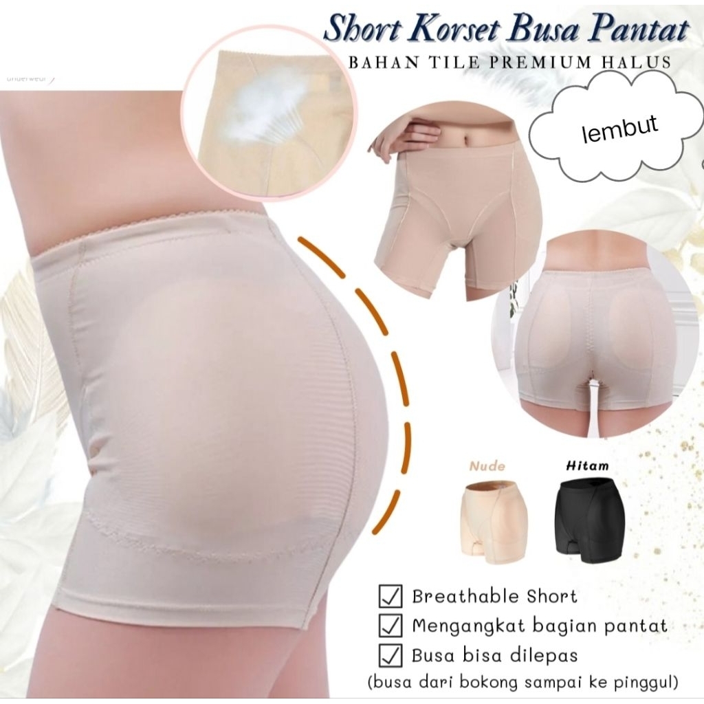 celana busa premium chelyne berliana | celana pantat pinggul tebal | celana bokong hipdip