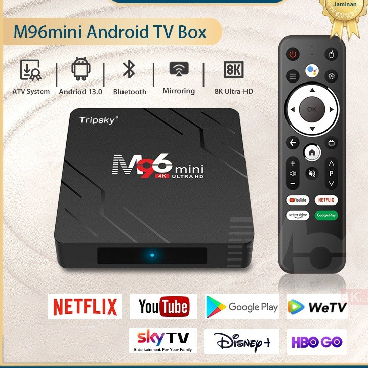 JNDTECH M96mini Android tv box 8K HD Smart Tv Box Android 13 os Ram2G Rom16G Stb Tv Box Android