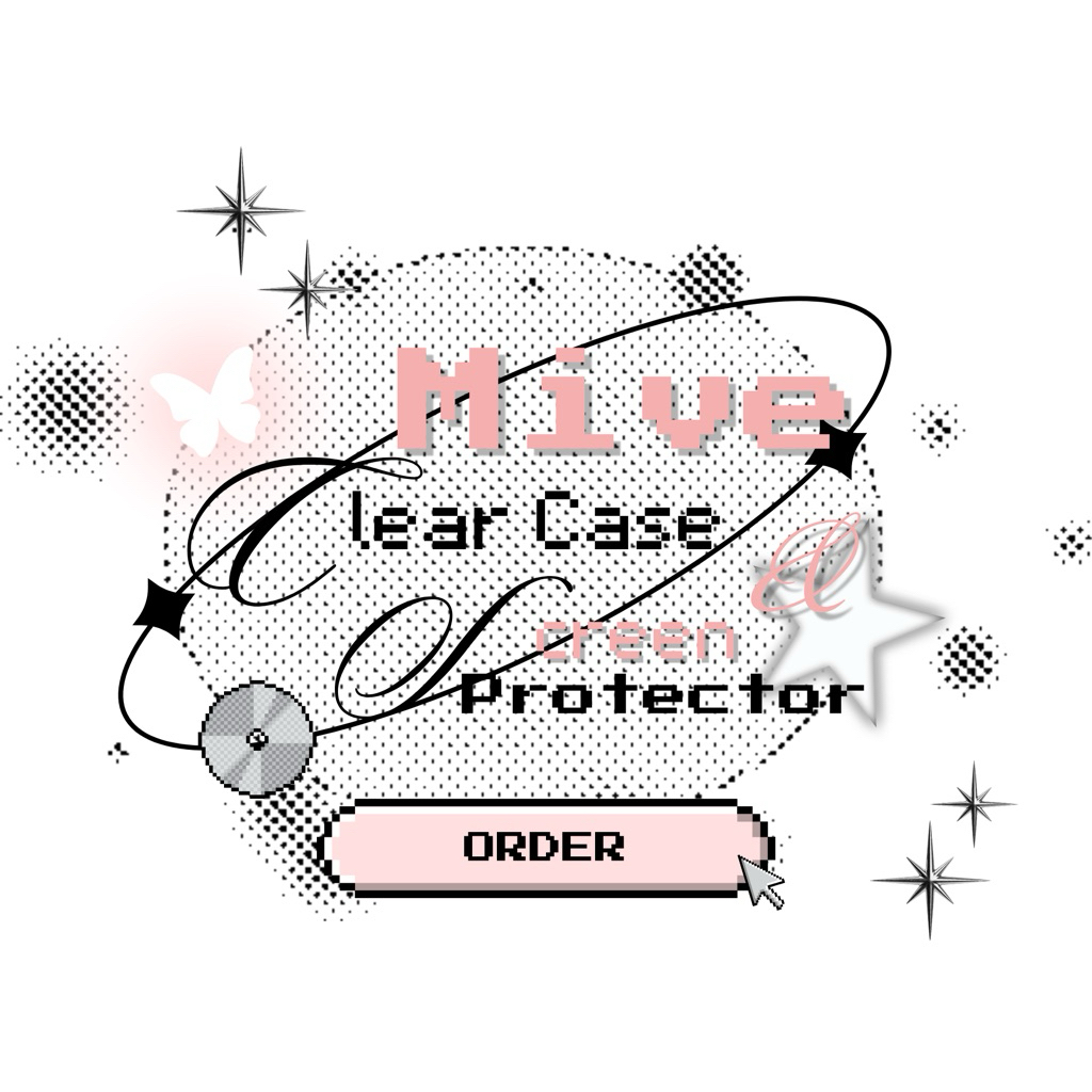 (READY) LIMITED STOCK Clear Case dan Screen Protector Mive Style Folder MT-120
