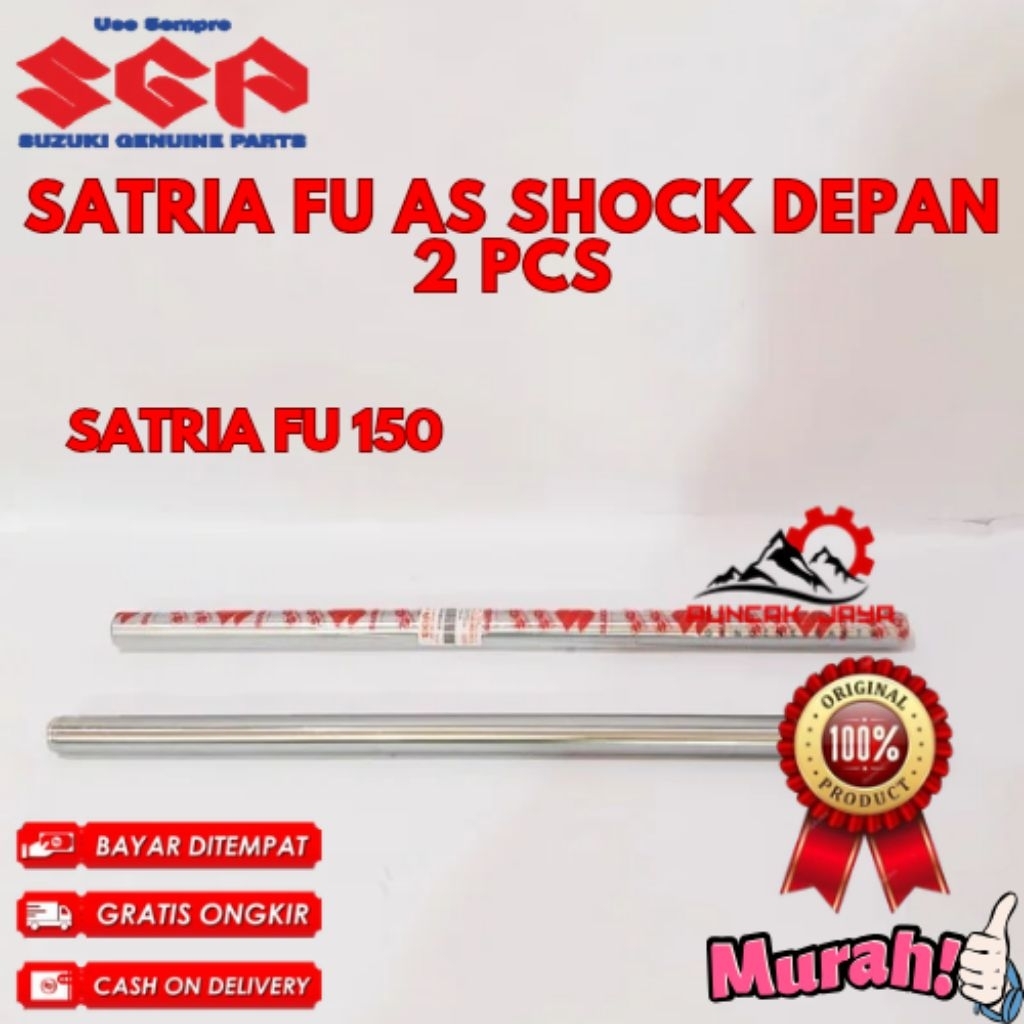 AS SHOCK DEPAN 2 PCS ORIGINAL SUZUKI KODE SATRIA FU, AS SHOCK DEPAN 2 PCS SATRIA FU 150