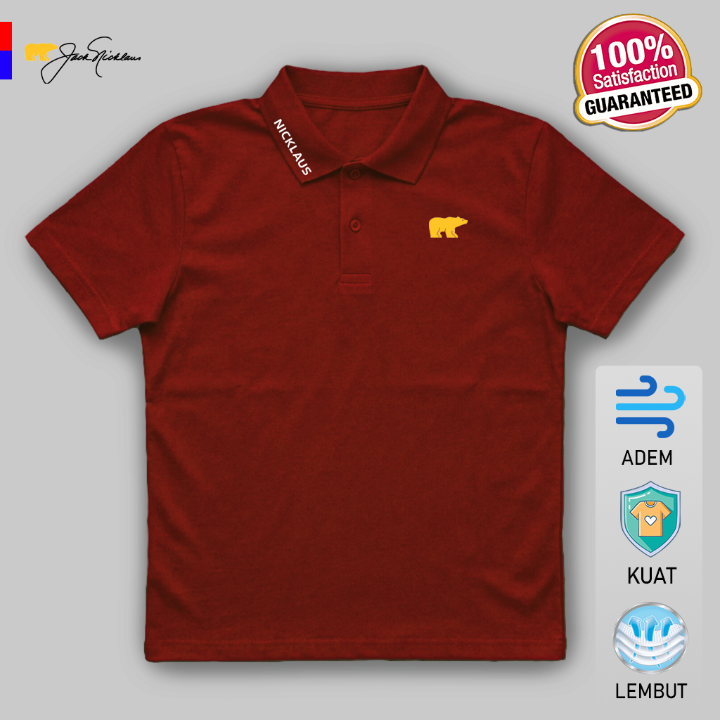 Polo Kerah Pria Jack Nicklaus Classic Premium