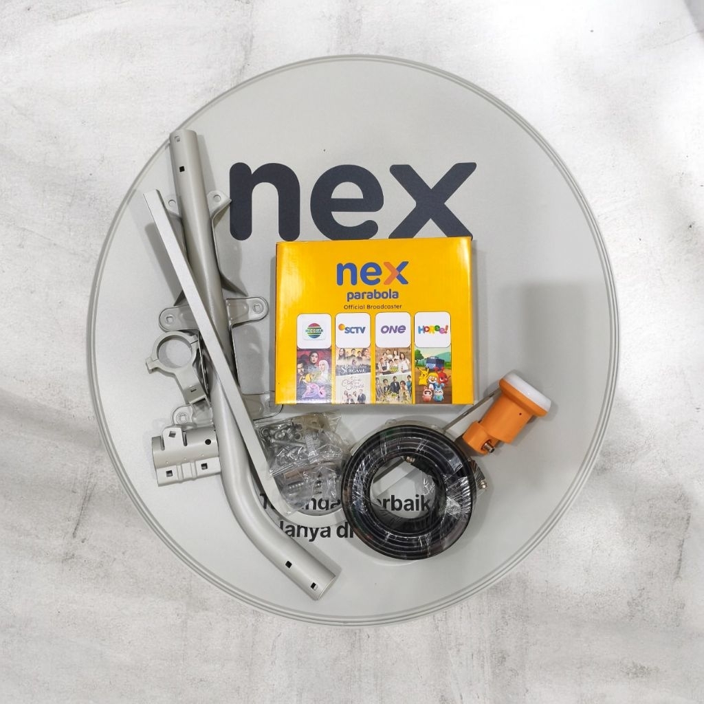 Parabola mini odu 60cm kuband paket receiver nex mola parabola