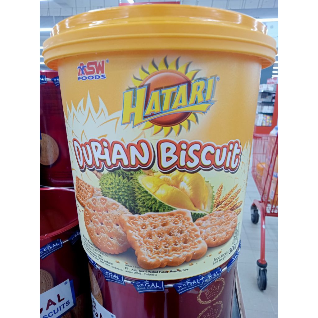 Hatari durian biscuit 300 gram