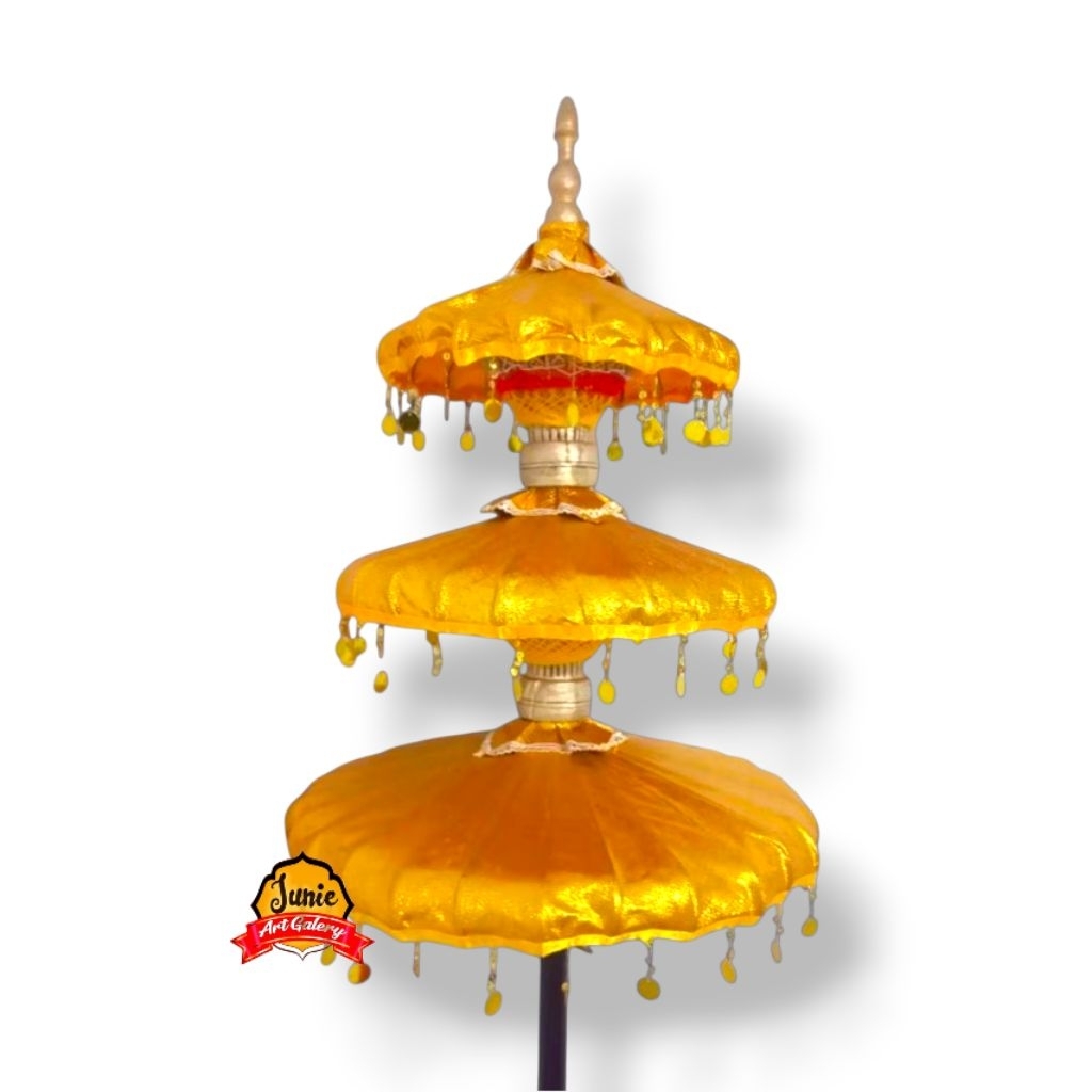 Payung susun 3 emas payung keraton payung dekorasi payung tedung payung jaranan