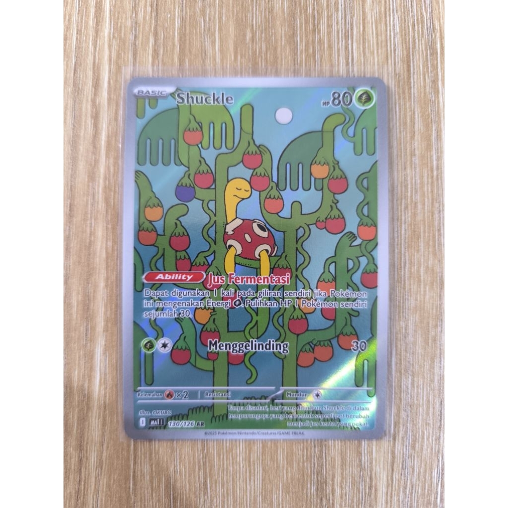 Shuckle Ma1 ID #130/126 AR TCG Pokemon