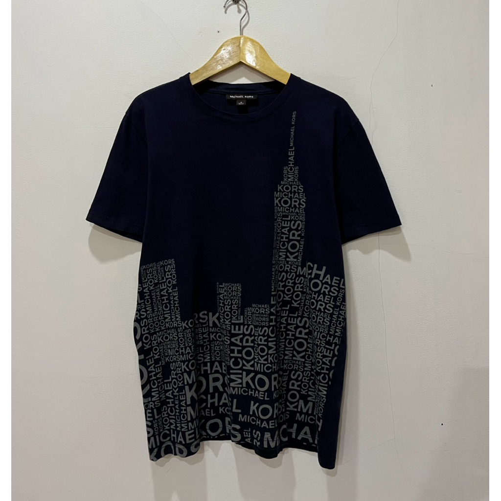 Tshirt MICHAEL KORS Navy / Kaos Michael Kors