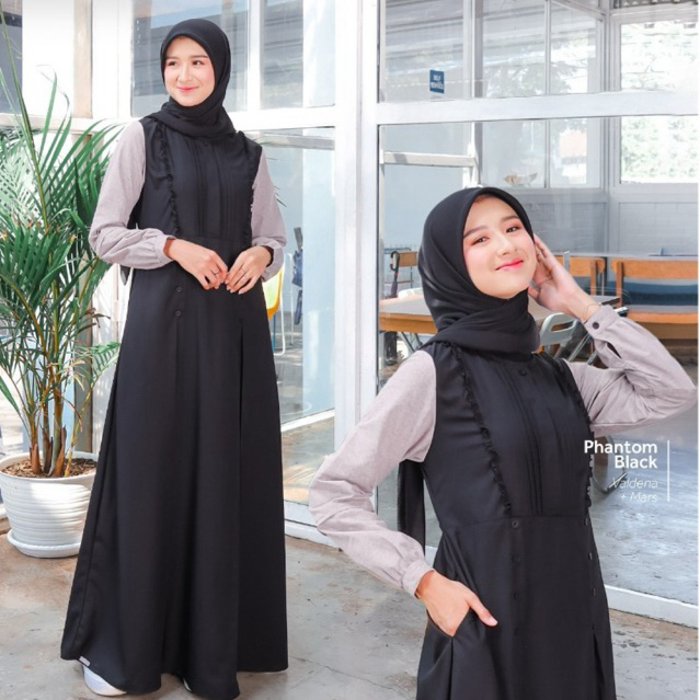 ETHICA Gamis AYUMI 414 Phantom Black