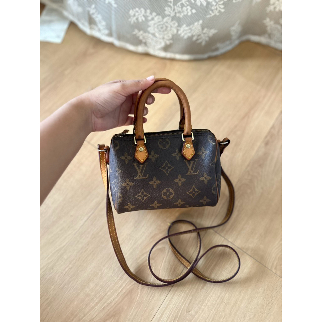 Preloved Louis Vuitton LV Nano Speedy Mini Bag