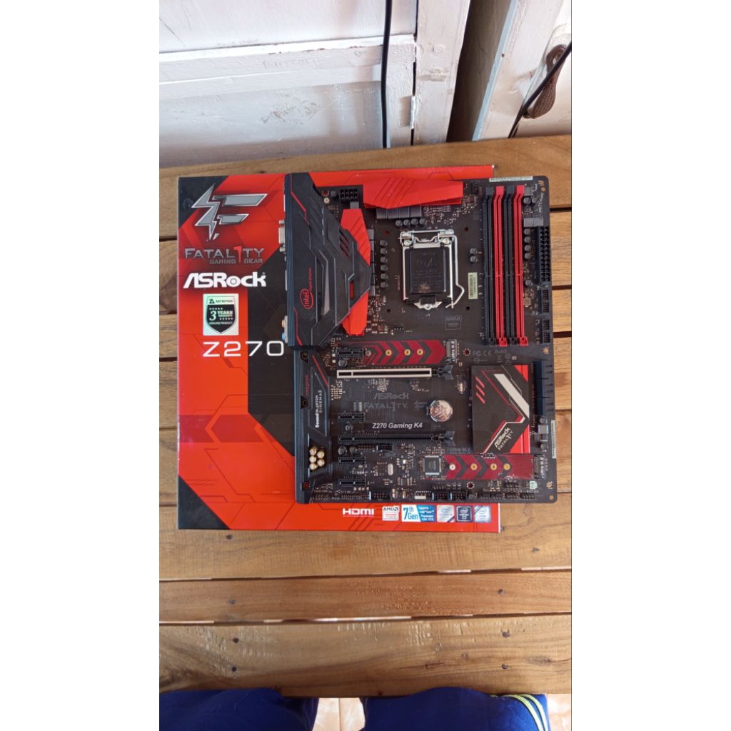 Mobo ASRock Fatality Z270 gaming K4