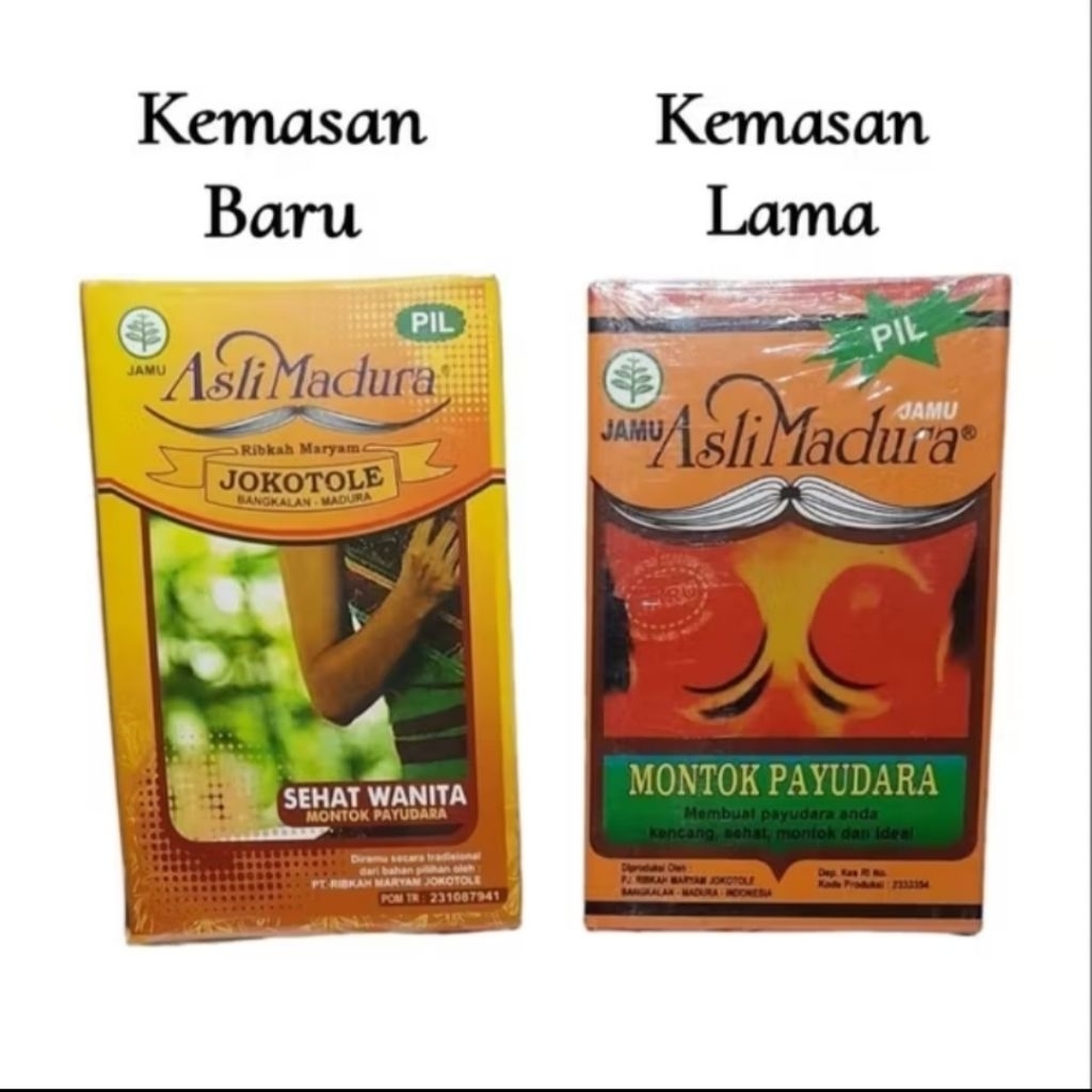 ‼️READY‼️[BPOM] SASET KOTAK JAMU MONTOK PAYUDARA ASLI MADURA JOKOTOLE - SASET KOTAK