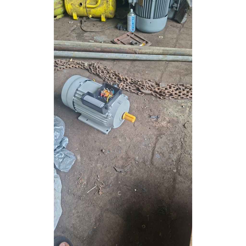 dinamo penggerak 1,5 hp rpm 1400 merk lakoni