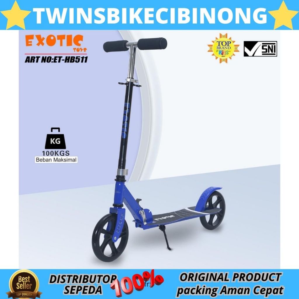 Scooter Skuter Otoped Dewasa EXOTIC ET HB511