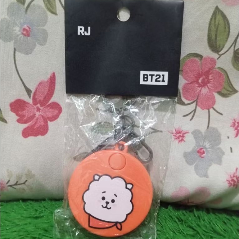 OFFICIAL BT21 RJ KEYRING KEYCHAIN LED PROJECT SEALED