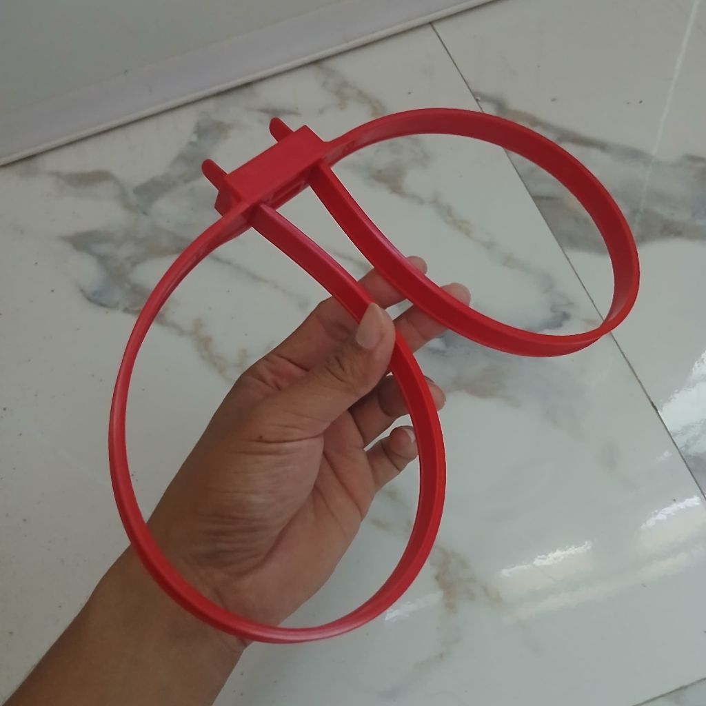 BORGOL PLASTIK NYLON ASLI JATAH POLRI / KABEL TIS NYLON ASLI ORIGINAL POLRI