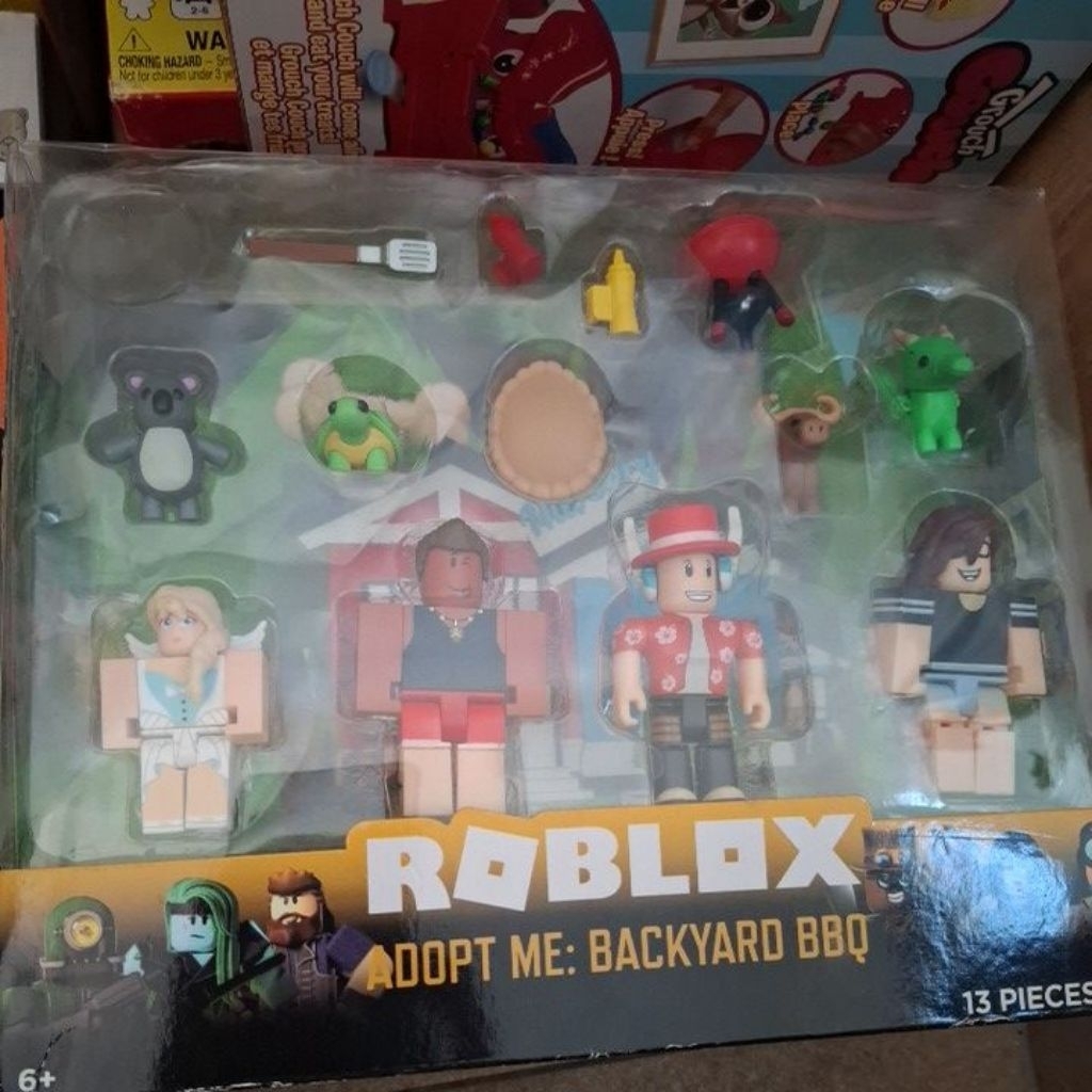 roblox adopt me backyard bbq figure