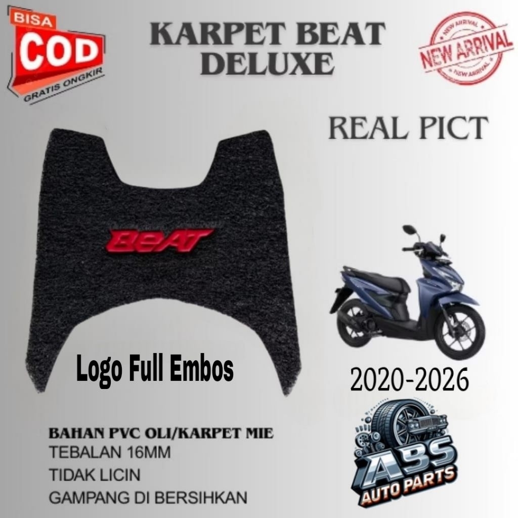 Karpet motor Honda Beat Deluxe Street 2020 2021 2022 2023 2024 2025