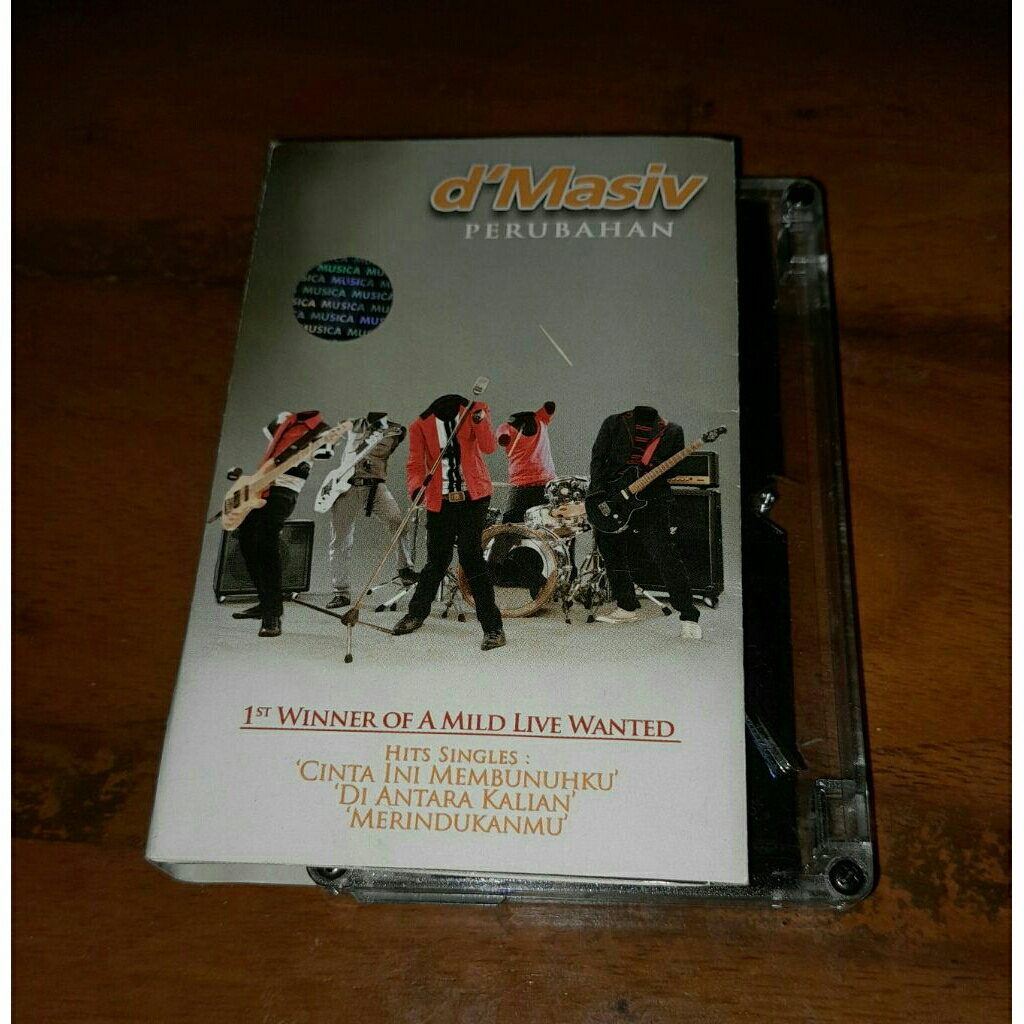 Kaset pita D'Masiv perubahan