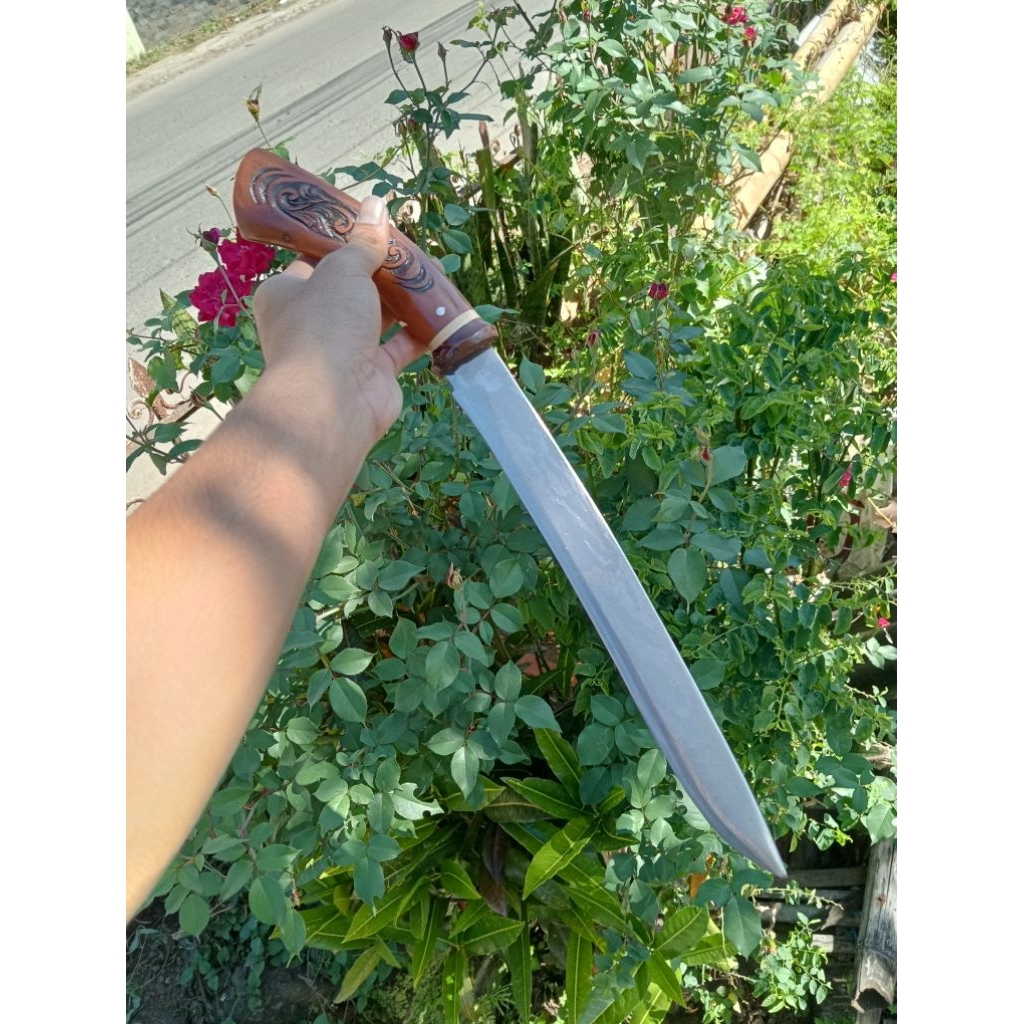 PISAU SEMBELIH 30CM ASLI BAJA/ PISAU TAJAM/ PISAU BAHAN BAJA