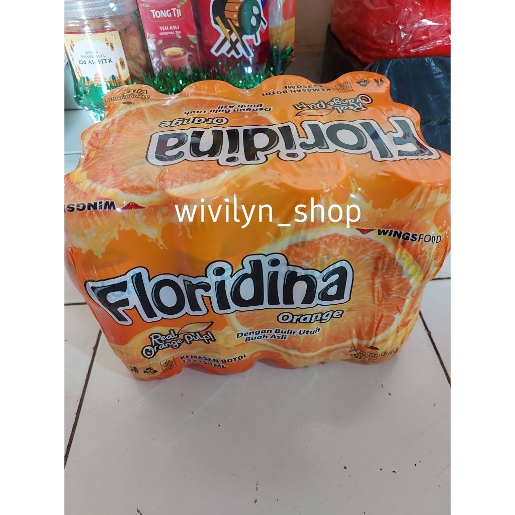 FLORIDINA/MINUMAN FLORIDINA/FLORIDINA ORANGE 12 BOTOL/FLORIDINA 350ML