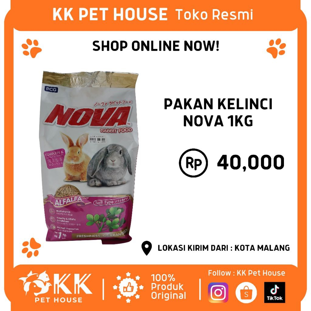 0948-PAKAN KELINCI NOVA 1KG
