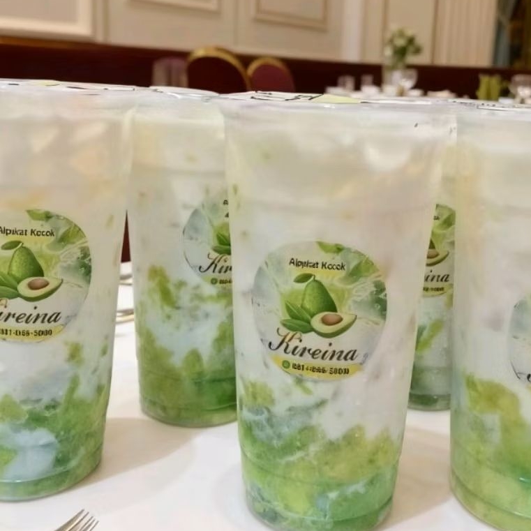 Mangga manalagi kocok,Alpukat kocok,buah naga kocok,CUP JUMBO