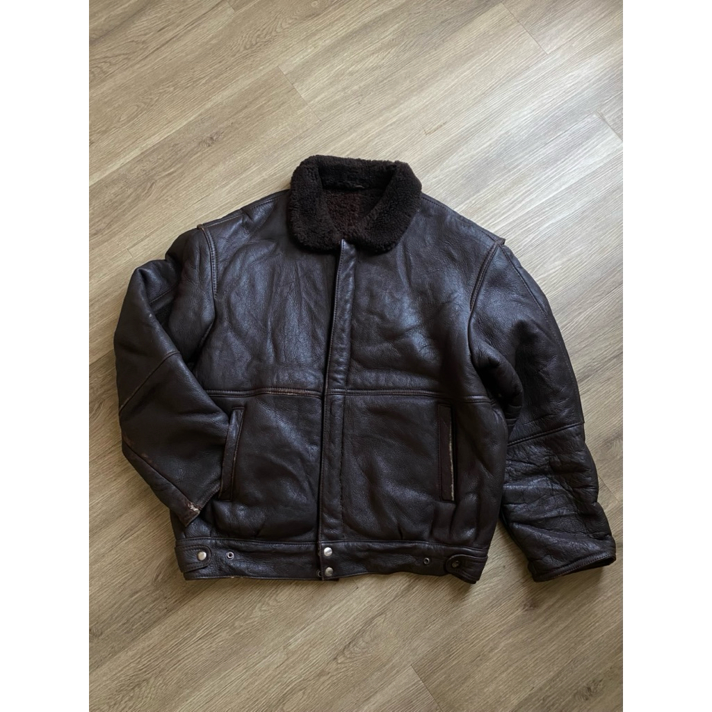 “ORIGINAL SHEARLING” VINTAGE DETROIT/WORK JACKET