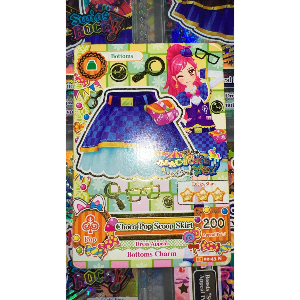 [Normal] Aikatsu Choco Pop Scoop Skirt