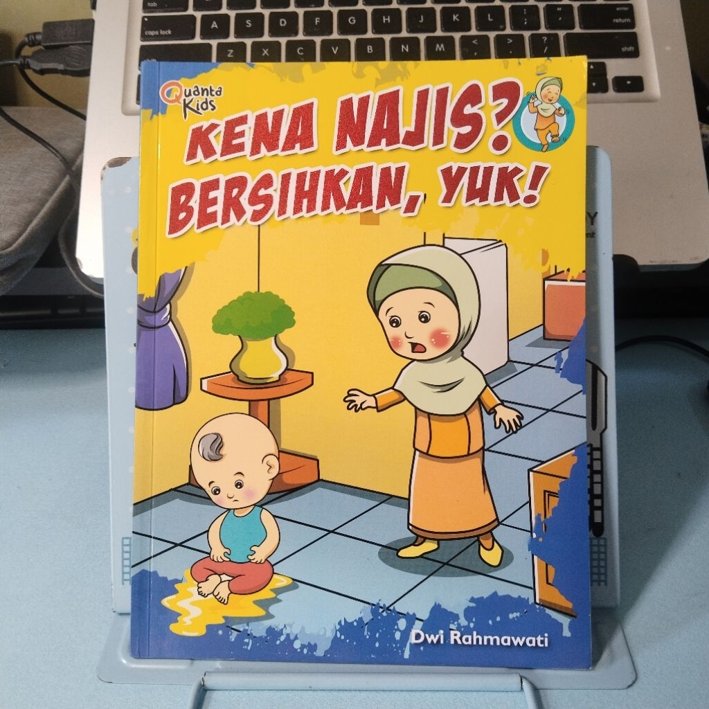 Buku anak Quanta Kids KENA NAJIS? BERSIHKAN, YUK