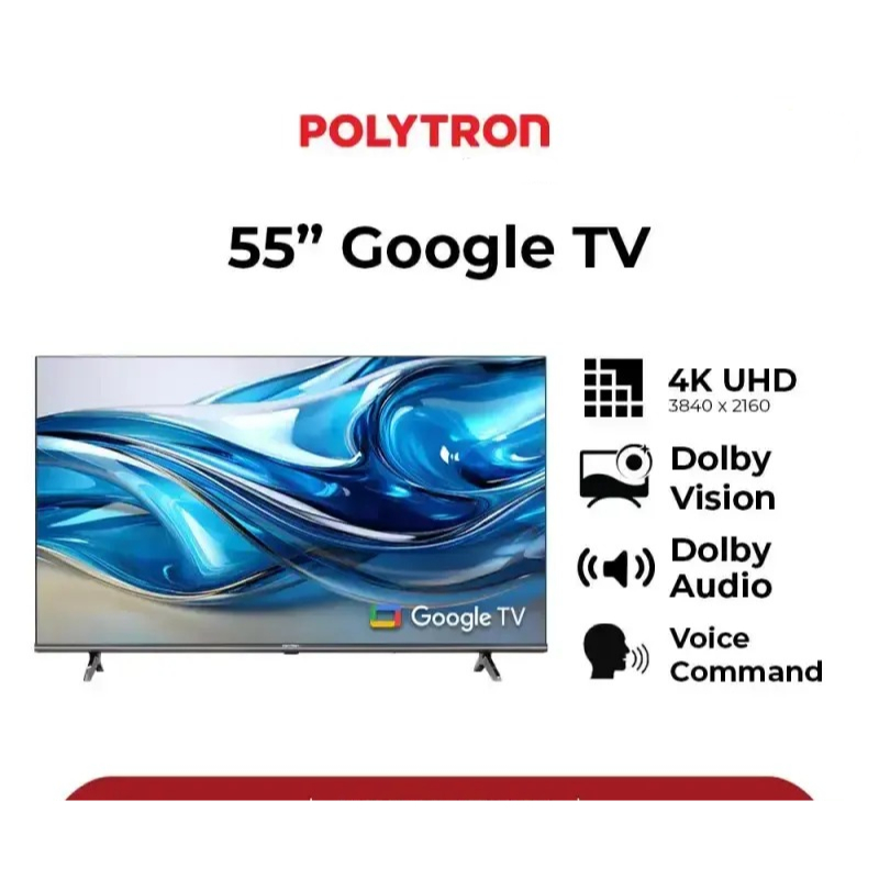 POLYTRON PLD 55UG5959 LED 55 INCH UHD 4K SMART GOGGLE TV
